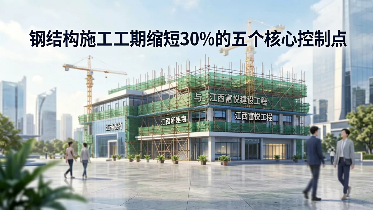 钢结构施工工期缩短30%的五个核心控制点